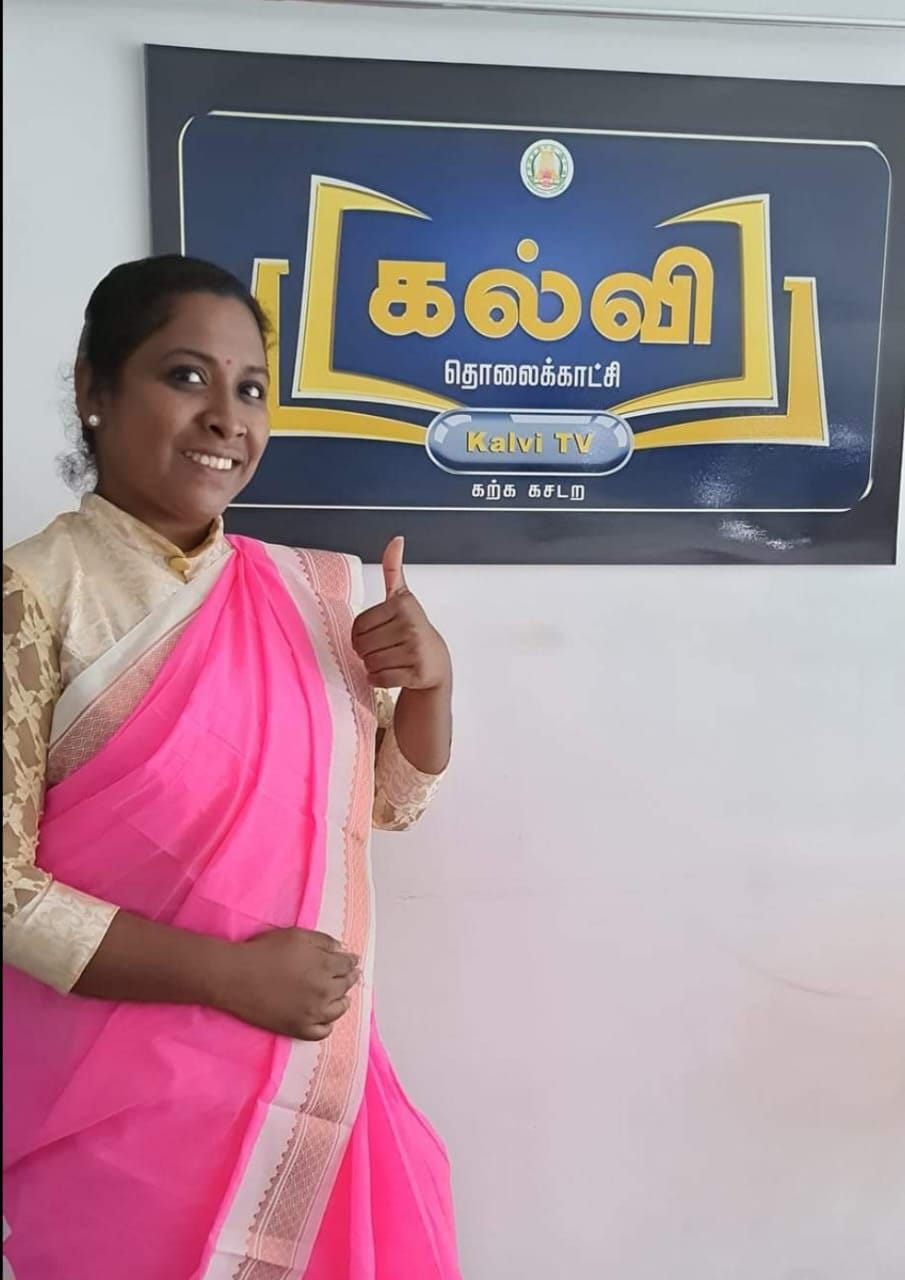P. Ananthareshmi at Kalvi TV